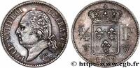 FRANCE 1/4 franc Louis XVIII LOUIS XVIII Lille 1817 (15mm, 1,27g, 6h) -