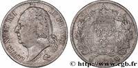 FRANCE 2 francs Louis XVIII LOUIS XVIII Toulouse 1823 (27mm, 9,77g, 6h) -