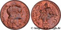 FRANCE 5 centimes Daniel-Dupuis III REPUBLIC 1915 (25mm, 5,01g, 6h) -