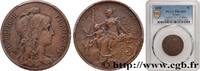 FRANCE 5 centimes Daniel-Dupuis, Flan Mat III REPUBLIC 1898 (25mm, 5g, 6h) -