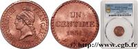 FRANCE Un centime Dupré, IIe République II REPUBLIC Paris 1851 (18mm, 2g, 6h) -