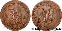 BRITISH TOKENS OR JETTONS 1/2 Penny Anglesey (Pays de Galles) BRITISH TOKENS OR JETTONS Birmingham 1793 (29mm, 9,88g, 12h) -