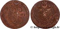 RUSSIA - CATHERINE II 5 Kopecks RUSSIA - CATHERINE II Ekaterinbourg 1795 (44,82mm, 53,47g, 12h) -