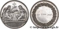 FRANCE Médaille de mariage, Evangile de St Mathieu AMOUR ET MARIAGE 1859 (31,5mm, 13,87g, 12h) -