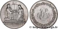 FRANCE Médaille de mariage, Evangile de St Mathieu AMOUR ET MARIAGE 1857 (31,5mm, 13,91g, 12h) -