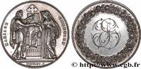 FRANCE Médaille, Mariage chrétien AMOUR ET MARIAGE 1872 (30mm, 12,01g, 12h) -