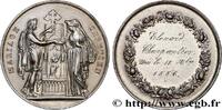 FRANCE Médaille, Mariage chrétien AMOUR ET MARIAGE 1886 (30mm, 12,13g, 12h) -