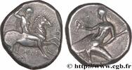 Hellenistic 1 (323 BC to 188 BC) Nomos, statère ou didrachme CALABRIA - TARAS Tarente c. 310 AC. (20,5mm, 7,84g, 9h) -