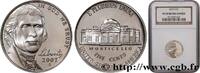 UNITED STATES OF AMERICA 5 Cents président Thomas Jefferson d’après Rembran UNITED STATES OF AMERICA San Francisco 2007 (21,2mm, 5g, 6h) -