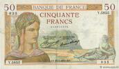 FRANCE 50 Francs CÉRÈS FRANCE 50 Francs CÉRÈS 1937 VF+ -