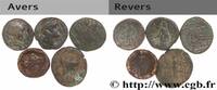 Lot de cinq monnaies LOTS (mm, g, h) -