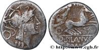 THE REPUBLIC (280 BC to 27 BC) Denier JUNIA Rome 91 AC. (17,5mm, 3,75g, 3h) -