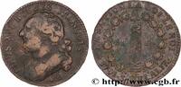 FRANCE 12 deniers dit au faisceau, type FRANÇOIS LOUIS XVI Paris 1791 (29mm, 13,31g, 6h) -