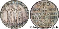 SWITZERLAND 5 Francs 650e anniversaire de la confédération SWITZERLAND Berne 1941 (31mm, 15,03g, 6h) -
