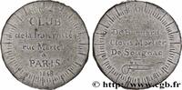 FRANCE Médaille, Club de la fraternité DEUXIÈME RÉPUBLIQUE 1848 (39,5mm, 24,42g, 12h) -