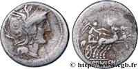 THE REPUBLIC (280 BC to 27 BC) Denier CLAUDIA Rome 110-109 AC. (18,5mm, 3,82g, 9h) -