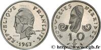 NEW HEBRIDES (VANUATU since 1980) Essai de 10 Francs NEW HEBRIDES (VANUATU since 1980) Paris 1967 (24mm, 6g, 6h) -