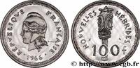 NEW HEBRIDES (VANUATU since 1980) 100 Francs ESSAI NEW HEBRIDES (VANUATU since 1980) Paris 1966 (37mm, 25,11g, 6h) -