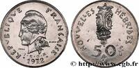 NEW HEBRIDES (VANUATU since 1980) Essai de 50 Francs I.E.O.M. NEW HEBRIDES (VANUATU since 1980) Paris 1972 (33mm, 15g, 6h) -