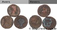 Lot de trois monnaies LOTS (mm, g, h) -