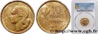 FRANCE 10 francs Guiraud IV REPUBLIC 1957 (20mm, 3g, 6h) -