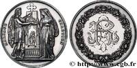 FRANCE Médaille, Mariage chrétien AMOUR ET MARIAGE 1892 (41mm, 31,42g, 12h) -