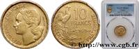 FRANCE 10 francs Guiraud IV REPUBLIC 1958 (20mm, 3g, 6h) -