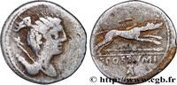 THE REPUBLIC (280 BC to 27 BC) Denier POSTUMIA Rome 74 AC. (18mm, 3,70g, 6h) -