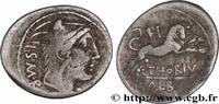 THE REPUBLIC (280 BC to 27 BC) Denier THORIA Rome 105 AC. (20,5mm, 3,64g, 3h) -