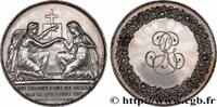 FRANCE Médaille de mariage, Evangile de St Mathieu AMOUR ET MARIAGE 1918 (31,5mm, 14,64g, 12h) -