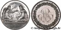 FRANCE Médaille de mariage, Evangile de St Mathieu AMOUR ET MARIAGE 1850 (32mm, 14,47g, 12h) -