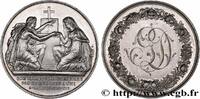FRANCE Médaille de mariage, Evangile de St Mathieu AMOUR ET MARIAGE 1867 (31,5mm, 14,22g, 12h) -