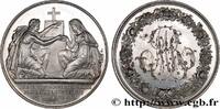 FRANCE Médaille de mariage, Evangile de St Mathieu AMOUR ET MARIAGE 1863 (31,5mm, 14,02g, 12h) -