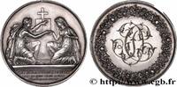 FRANCE Médaille de mariage, Evangile de St Mathieu AMOUR ET MARIAGE 1900 (32mm, 13,77g, 12h) -