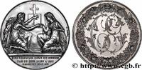 FRANCE Médaille de mariage, Evangile de St Mathieu AMOUR ET MARIAGE 1905 (30mm, 13,59g, 12h) -
