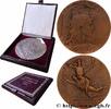 FRANCE Médaille, Exposition Universelle Internationale EXPOSITIONS UNIVERSELLES 1900 (63,5mm, 95,39g, 12h) -
