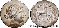 Hellenistic 2 (188 BC to 30 BC) Tétradrachme stéphanophore AIOLIS - CYME Cymé, Éolide c. 160 AC. (30,5mm, 16,94g, 12h) -
