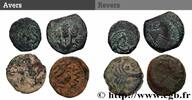 Lot de quatre monnaies LOTS (mm, g, h) -