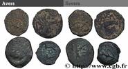 Lot de quatre monnaies LOTS (mm, g, h) -