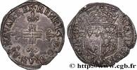 FRANCE Huitième d'écu de Navarre HENRY IV Saint-Palais 1596 (27mm, 4,72g, 3h) -
