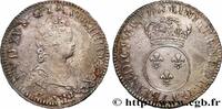 FRANCE Écu dit vertugadin LOUIS XV THE BELOVED Paris 1716 (42,5mm, 30,34g, 6h) -