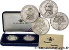 FRANCE Coffret Piéforts Belle Épreuve / Brillant Universe PIEFORTS 1987 (31mm, 30g, 6h) -