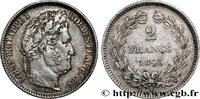 FRANCE 2 francs Louis-Philippe LOUIS-PHILIPPE I Lille 1843 (27mm, 9,97g, 6h) -
