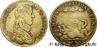FRANCE TRÉSORERIE GÉNÉRALE DES DOMAINES DE FRANCE LOUIS XIV LE GRAND ou LE ROI SOLEIL 1654 (27mm, 5,64g, 6h) -
