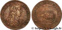 FRANCE LOUIS XIV LE GRAND ou LE ROI SOLEIL 1654 (28mm, 6,52g, 6h) -