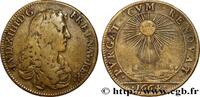 FRANCE LOUIS XIV LE GRAND ou LE ROI SOLEIL 1664 (27,5mm, 6,12g, 6h) -