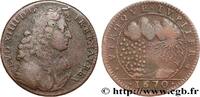 FRANCE Cour des monnaies ? LOUIS XIV LE GRAND ou LE ROI SOLEIL 1670 (26,5mm, 4,68g, 6h) -
