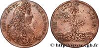 FRANCE LOUIS XIV LE GRAND OU LE ROI SOLEIL LOUIS XIV LE GRAND ou LE ROI SOLEIL Nuremberg n.d. (26mm, 5,87g, 6h) -