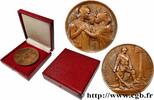 FRANCE Médaille, Retour de l’Alsace et Lorraine à la Fran PREMIÈRE GUERRE - WWI Monnaie de Paris 1984 (67,5mm, 142,60g, 12h) -