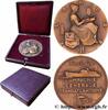 FRANCE Médaille, Paquebot Flandre MER ET MARINE : PAQUEBOTS, NAVIRES, BATEAUX n.d. (49,5mm, 54g, 12h) -